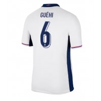 Camiseta Inglaterra Marc Guehi #6 Primera Equipación Replica Eurocopa 2024 mangas cortas